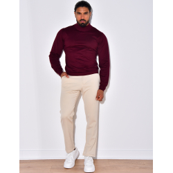 Pull fin à petit col Pull fin à petit col