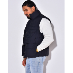 Doudoune sans manches à poche Doudoune sans manches à poche