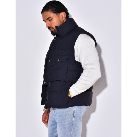 Doudoune sans manches à poche Doudoune sans manches à poche