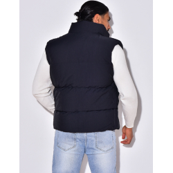 Doudoune sans manches à poche Doudoune sans manches à poche