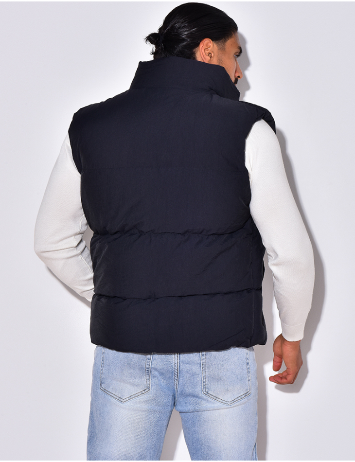 Doudoune sans manches à poche Doudoune sans manches à poche