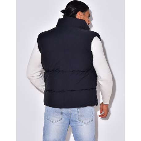 Doudoune sans manches à poche Doudoune sans manches à poche