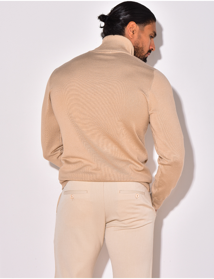 Pull fin col roulé Pull fin col roulé