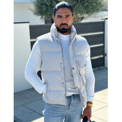 Doudoune sans manches à poche Doudoune sans manches à poche