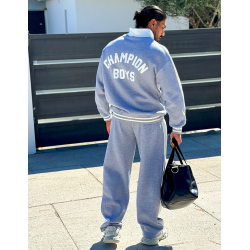 Ensemble pantalon et veste bi-color molletonné "Champion boys" Ensemble pantalon et veste bi-color molletonné "Champion boys"