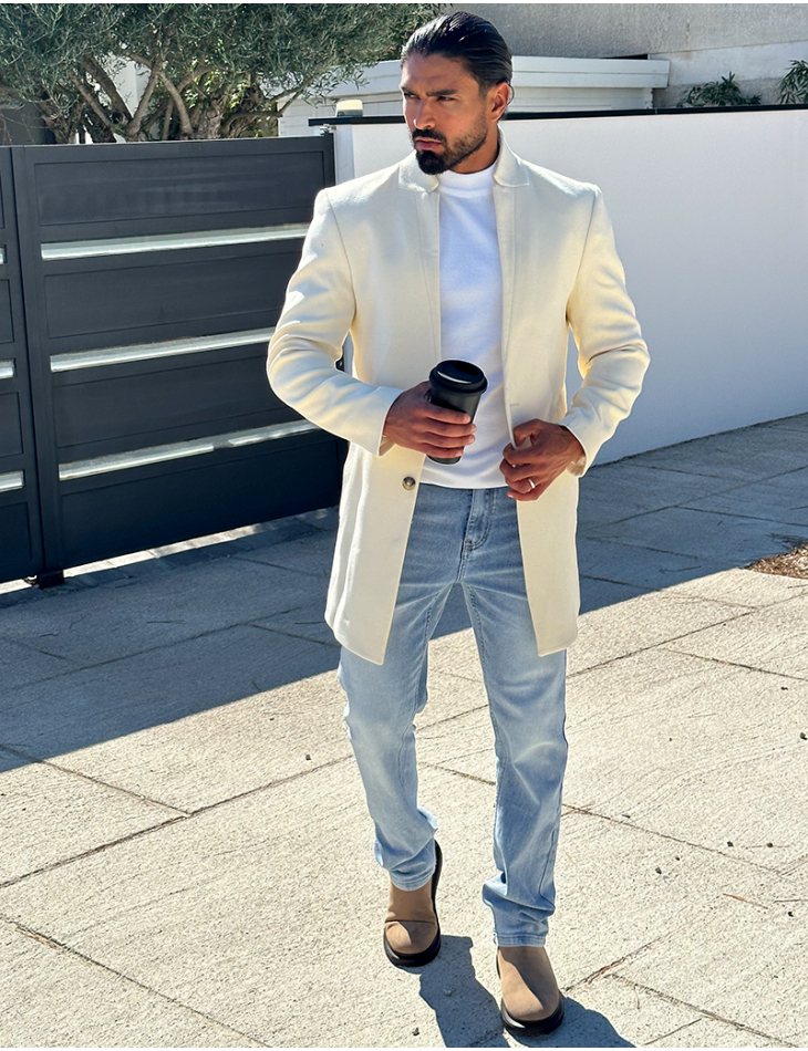 Trench en velours épais