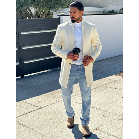 Trench en velours épais