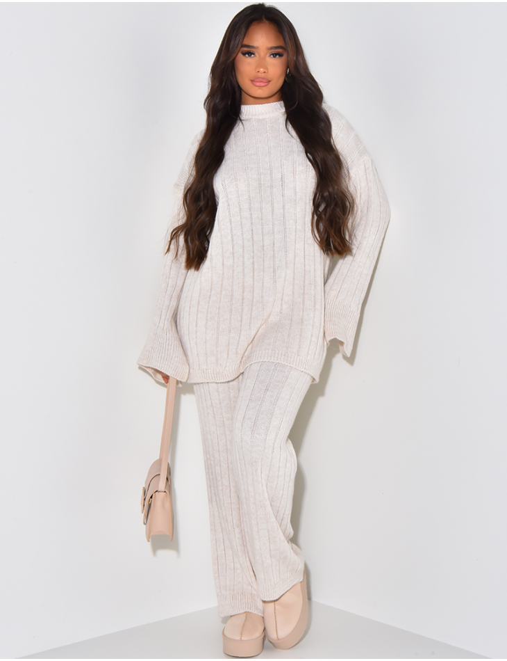 Pull femme oversize laine best sale