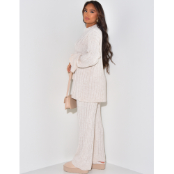 Ensemble pull oversize et pantalon en laine Ensemble pull oversize et pantalon en laine