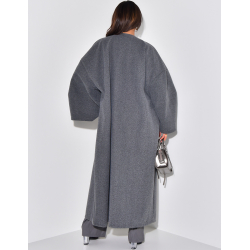 Kimono long et épais en feutrine