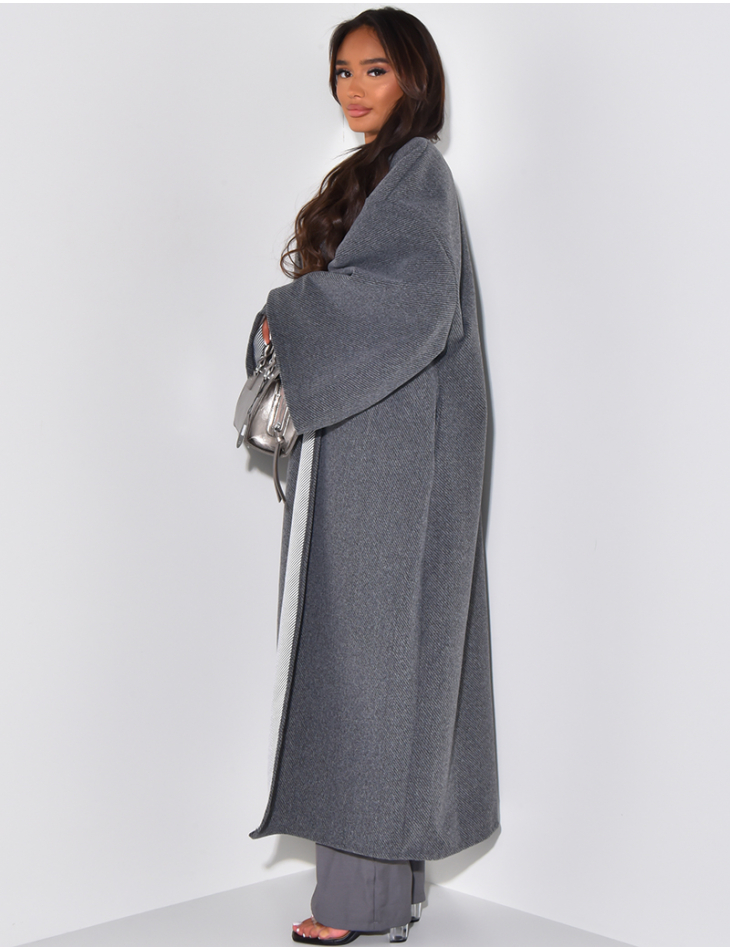 Kimono long et épais en feutrine