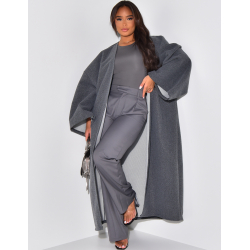 Kimono long et épais en feutrine