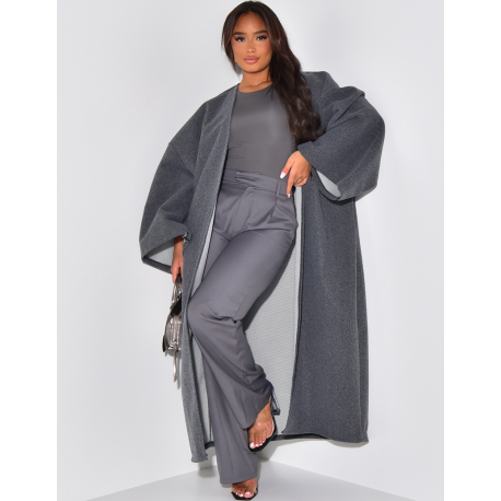 Kimono long et épais en feutrine
