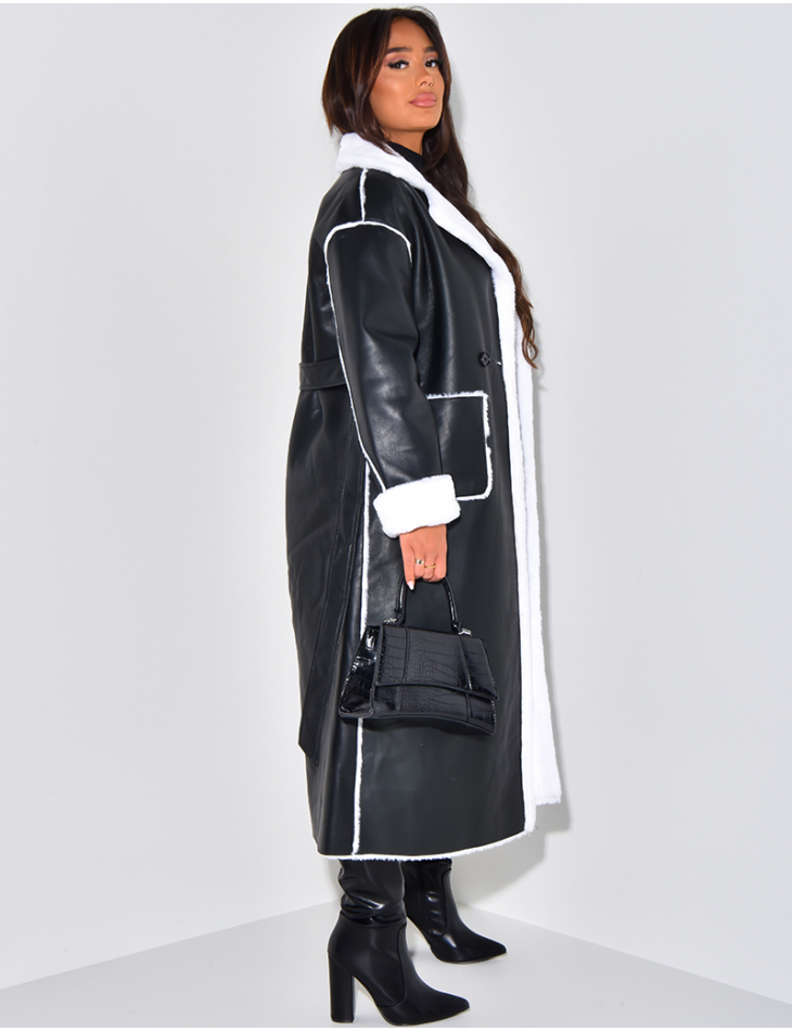 Trench coat with fleece lining hotsell