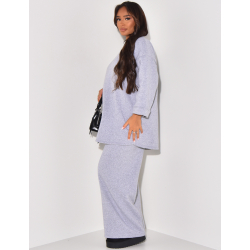 Ensemble sweat et pantalon de jogging molletonné