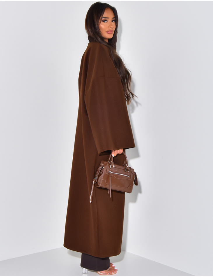 Kimono long et épais en feutrine