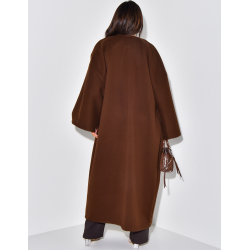 Kimono long et épais en feutrine