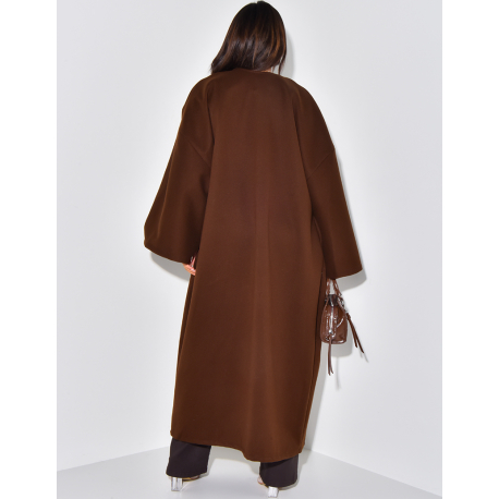 Kimono long et épais en feutrine