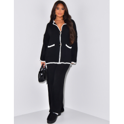 Ensemble pantalon et gilet en laine Ensemble pantalon et gilet en laine