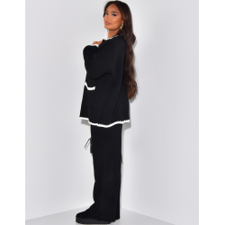 Ensemble pantalon et gilet en laine Ensemble pantalon et gilet en laine