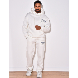 Ensemble molletonné pantalon et sweat à capuche "Authentic"