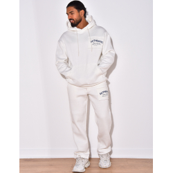 Ensemble molletonné pantalon et sweat à capuche "Authentic"