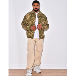 Veste camouflage à boutonner Veste camouflage à boutonner