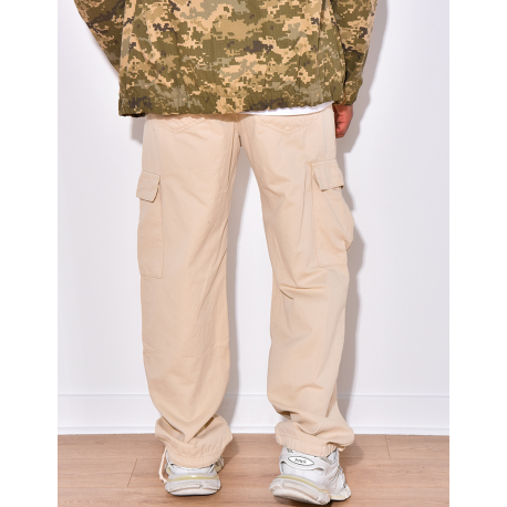 Pantalon cargo à resserré aux chevilles