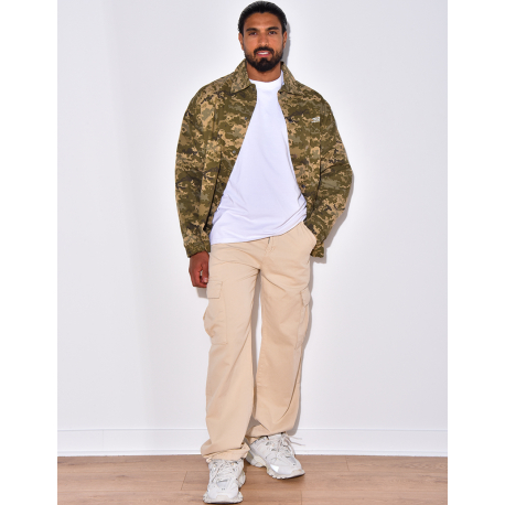 Pantalon cargo à resserré aux chevilles