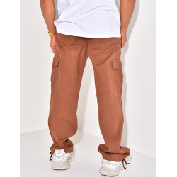 Pantalon cargo à resserré aux chevilles