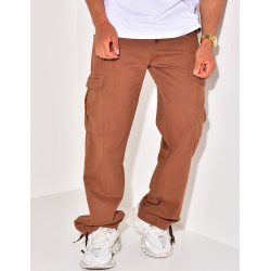 Pantalon cargo à resserré aux chevilles