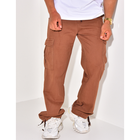 Pantalon cargo à resserré aux chevilles