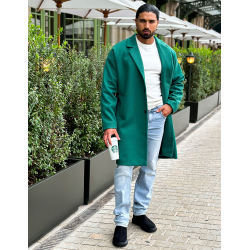 Trench en feutrine à nouer Trench en feutrine à nouer