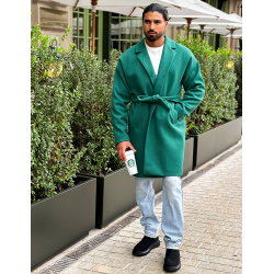 Trench en feutrine à nouer Trench en feutrine à nouer