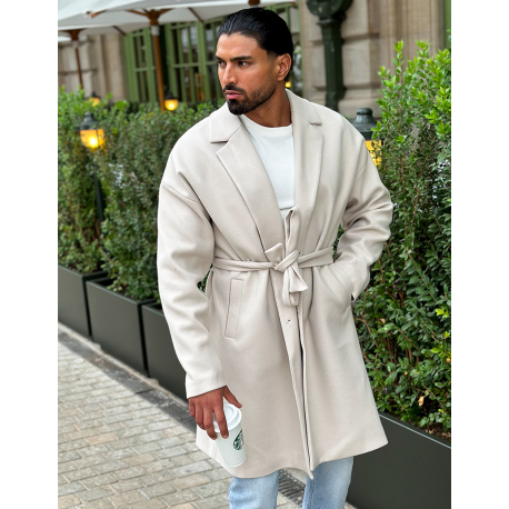 Trench en feutrine à nouer