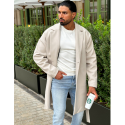 Trench en feutrine à nouer