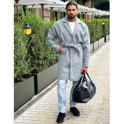 Trench en feutrine à nouer