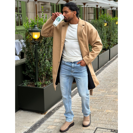 Trench en feutrine à nouer Trench en feutrine à nouer