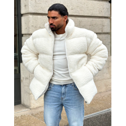 Doudoune effet peau de mouton Doudoune effet peau de mouton