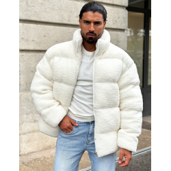 Doudoune effet peau de mouton Doudoune effet peau de mouton