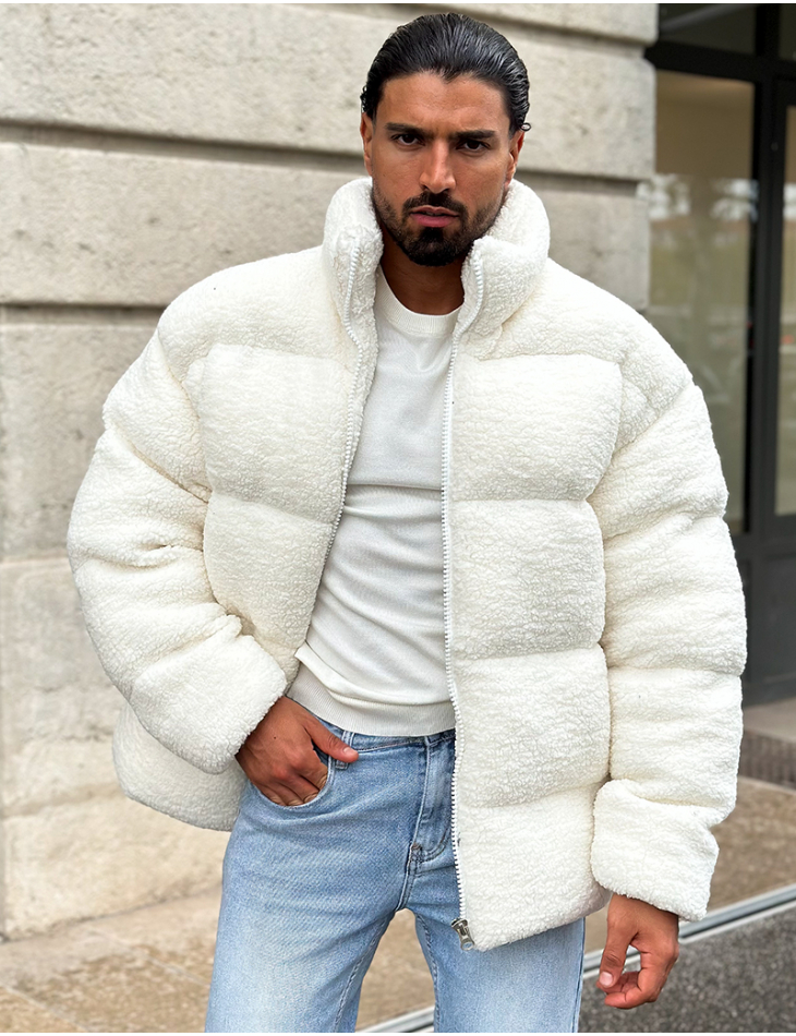 Doudoune effet peau de mouton Doudoune effet peau de mouton