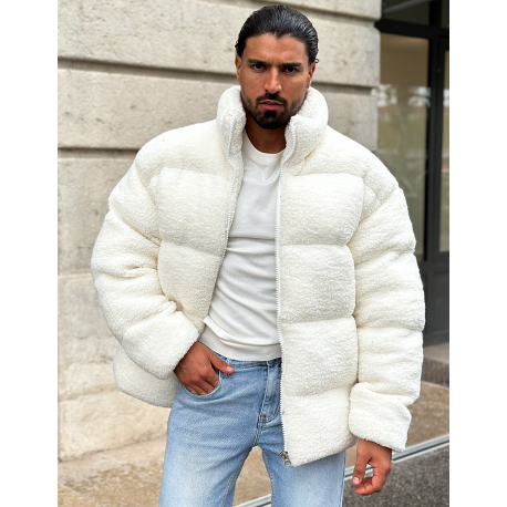 Doudoune effet peau de mouton Doudoune effet peau de mouton