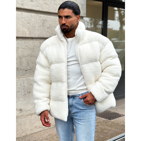 Doudoune effet peau de mouton Doudoune effet peau de mouton