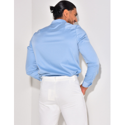 Chemise manches longues satinée Chemise manches longues satinée