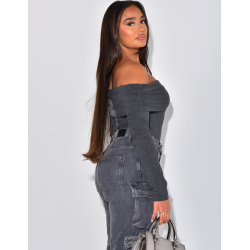 Top col bateau Top col bateau