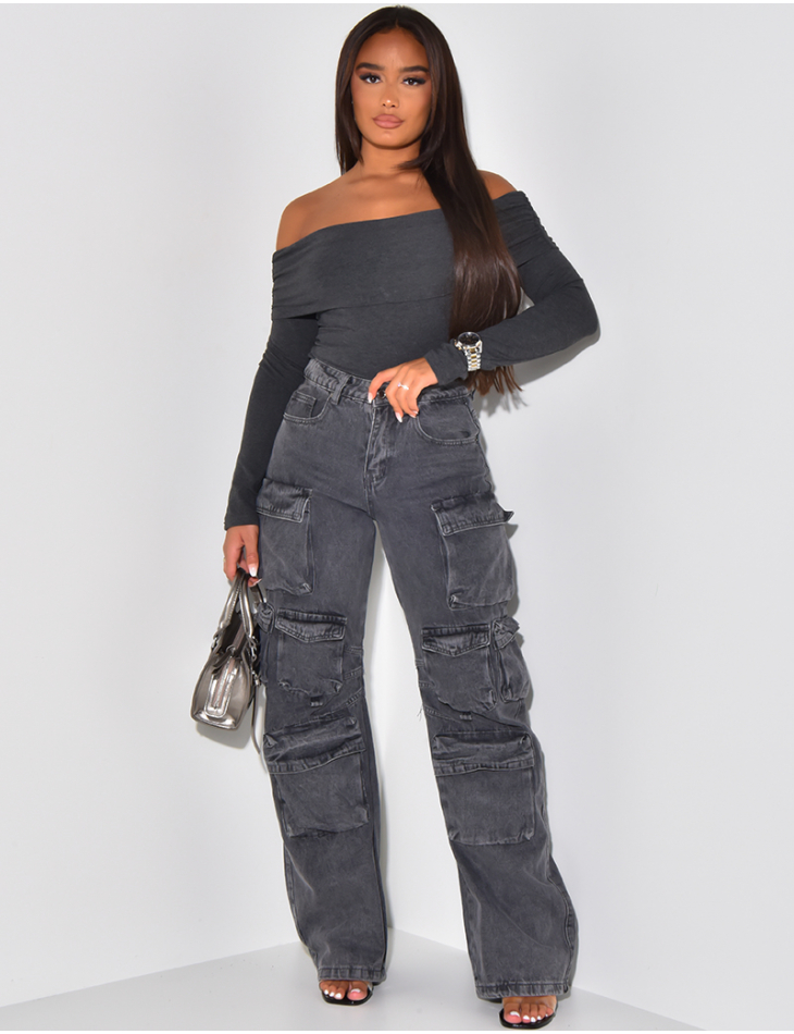 Top col bateau Top col bateau