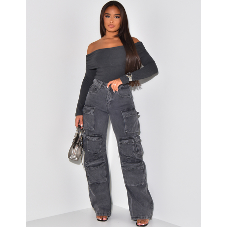 Top col bateau Top col bateau