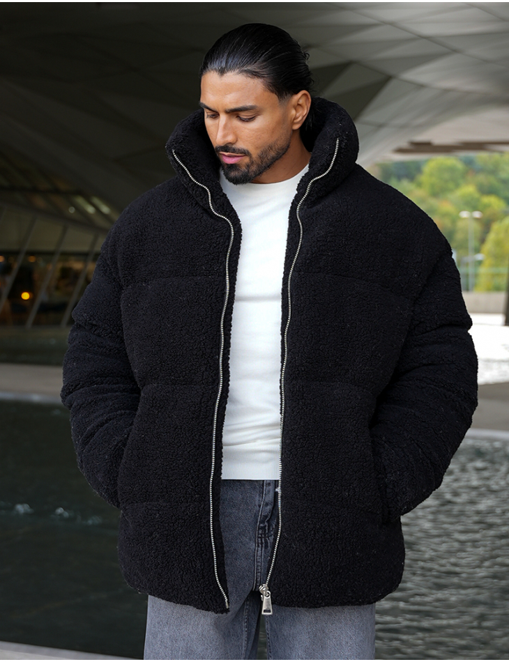 Doudoune en peau de mouton