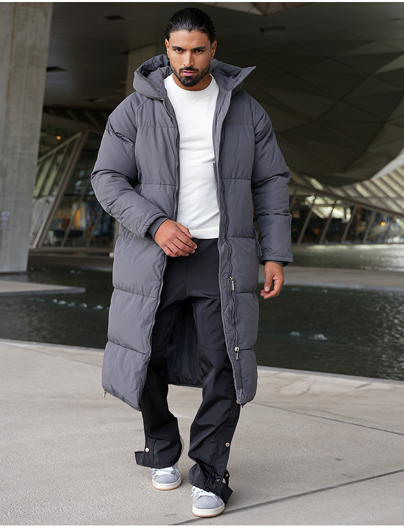 parka reflechissante homme