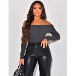 Top col bateau Top col bateau